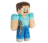 (30cm Blue Big Steve) Minecraft Plush Toy Pixel Doll Children Doll Kids gift