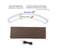 (30cm Brown) Diy Custom Baby Strollers Armrest Handle Leather Case Cover For Bugaboo Bee Cameleon Donkey Fox Cybex Stokke Pram Accessories