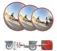 30CM Convex Traffic Mirror, Wide Angle Visible High-Definition, Round Safety Mirror Convex Security Mirror for Garages, Parking Lots