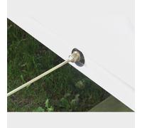 30Cm Corner Steady Winder Extension Socket - Silver, Silver One Size