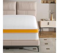 30CM Double Hybrid Mattress - 7-Layer Memory Foam & Pocket Spring Firm Support Cooling Cover Pressure Relief Breathable Fabric Ideal for Restful Sleep - Mattress-in-a-Box