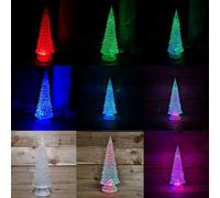 30cm Dual Power Water Spinner Christmas Tree with Timer - Colour change water spinner