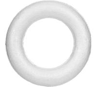 30cm Festive Craft Seaonal Decorations Polystyrene Half Round Rings - Pack Of 10 Rings