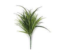 30cm Fire Resistant Artificial Grass Stem Leaf Green One Size