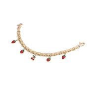 30cm Flower Strawberry Heart Decorative Chain Ornament for Bags and Handbag Enhancing The Look of Various Bags