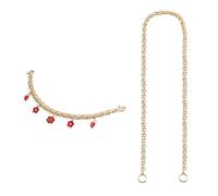30cm Flower Strawberry Heart Decorative Chain Ornament for Bags and Handbag Enhancing The Look of Various Bags