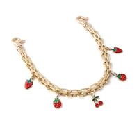 30cm Flower Strawberry Heart Decorative Chain Ornament for Bags and Handbag Enhancing The Look of Various Bags Metal Bag Chain