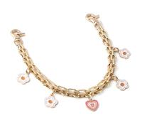 30cm Flower Strawberry Heart Decorative Chain Ornament for Bags and Handbag Enhancing The Look of Various Bags