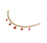 30cm Flower Strawberry Heart Decorative Chain Ornament for Bags and Handbag Enhancing The Look of Various Bags Metal Bag Chain