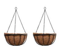 Garden Hanging Basket Collection:Garden Grow Hanging Basket and Liner /Two /without Brackets