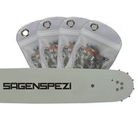 30cm Guide bar Drive 1/4"P 65 drivelinks 1,3mm 4 semi Chisel Chains fits Makita 400