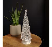 30cm LED Water Spinner Christmas Tree With Colour Changing LEDs