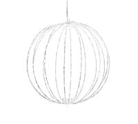 30cm Light up Christmas Twinkle Orb with 190 Cool White LEDs Samuel Alexander Silver One Size