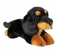 30cm Lying Black Dachshund - Brand New & Sealed