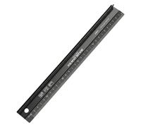 30CM Metal Ruler for Cutting, Anti-Slip Raised Grip Aluminium Safety Craft Ruler, Multifunctional Protective Metal Ruler for Precision Measuring, Paper Cutting, DIY Craft, Drawing