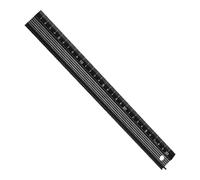 30CM Metal Rulers, Aluminium Raised Grip Cutting Ruler, Non-Slip Protective Edge Metal Ruler for Cutting, Precision Safety Measuring Tool for Crafts & DIY