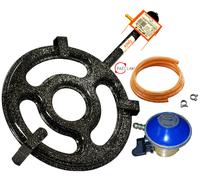 20cm Premium Paella 2 Ring Gas Burner (Outdoor Only) For 30 - 46 cm Paella Pan