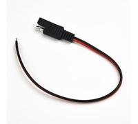30cm SAE to SAE Cable Red Black Wire Harness for Battery Extension Solar Generator for camp Trailer Charging Adapter