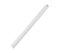 30cm Stainless Steel Bar Extender for Shower Systems Supporting Standard 18mm Mounting Specifications (White)