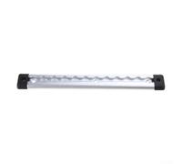 30CM Track L Track Single Bolt Anchor with Ring Spring Bolt Quick Release for Stable Holding of Cargo and Modification Parts on For RVs (Silver 350MM)