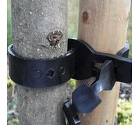 (30cm x 1.25cm, 50) Heavy Duty Super Softee Tree Ties Pvc Strong Tree Support Various Sizes