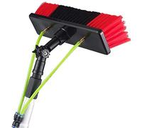 30ft Pole,Water Fed Telescopic Brush,Window Cleaner Kit,Extendable Solar Panel Cleaning Brush Outdoor Washing Equipment Tool Solution(Size:4M)