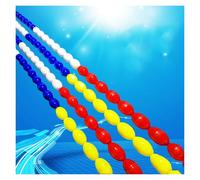 30ft Pool Safety Rope with Buoys, Floating Divider for Inground Pools & Competitions, Durable Nylon Safety Cordon for Effective Pool Protection, 9m Safety Line