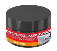 30G Glass Scratch Remover Kit,Glass Polishing Paste,Windscreen Scratch Remover,Car Window Screen Cleaner with Sponge,Windscreen Oil Film Cleaner,Car Glasss Oil Film Remover,for Windows,Mirrors