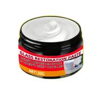 30g Glass Scratch Remover Windscreen Polishing Cleaner with Sponge Car Windshield Restorer Cleaner for Windscreen Mirrors Scratch