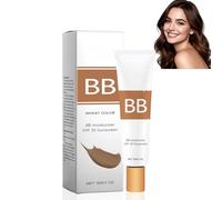 30G Moisturizer SPF 30,Tinted Moisturiser & BB Cream for Mature Skin,Hydrating Face Foundation with Sunscreen,Hydrating Face Sun Cream SPF 30 with Coverage for Skin(whe/at colour)