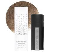 Nanogen Instant Thickening Hair Fibres Light Brown 30g- Natural Keratin fibers cover thinning hair and hair loss, extensions, alopecia, thicker, fuller hair instantly.
