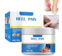 30g Plantar Pain Relief Cream,Fast-Acting Foot & Heel Pain Relief Cream Relieve He/el Pain,Moisturising Treatment Cre/am for Cracked Heels,Foot Moisturiser,Pain Gel,Non-greasy,Moisturise and Protect