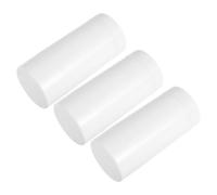 30g Refillable Deodorant Stick Tubes as PP Twist 3pcs | Bottom Fill Containers for Solid Lotions and Deodorants, Portable White Packaging for Business Trips and Daily Use