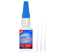 30g Shoe Glue - Ultimate Strength Adhesive for for Soles Boots Sneakers Heels Hiking Shoes Leather Handbags - Quick Set in 15 Seconds, 3 Applicator Nozzles