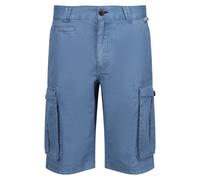 Regatta Mens Shorebay Vintage Cargo Shorts - Coronet Blue - 30in - Coronet Blue - 100% Cotton