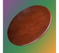 30in Wooden TurntableRound Rotating Serving Tray for Kitchen Dining Table Centerpiece HandOperated Walnut Finish 80cm/32 Size