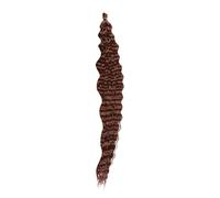 30inch Natural Looking Curly Crochet Hair Extension Deeply Curly Braid for Women Various Occasion and Outfit Synthetic Piece for Women