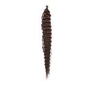 30inch Natural Looking Curly Crochet Hair Extension Deeply Curly Braid for Women Various Occasion and Outfit Synthetic Piece for Women