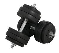 30KG Adjustable Dumbbells Set Hand Weight Barbell Weight Lifting Equipment