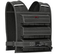 SPORTNOW 30KG Adjustable Weighted Vest for Men and Women, Weight Vest with 15 Metal Weights, Adjustable Straps and Reflective Strips, Running Cardio Exercise Strength Training