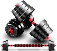 30KG Dumbbells Barbell Set With Connecting Rod Adjustable Dumbbells set Adjustable Lifting Training Set