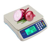 30kg Electronic Kitchen Scale Digital Food Scale Counting Balance with LCD Display, Digital Precision 1g Scales Electronic Price Computing Commercial Shop Scale Food Ingredients Weighing Scale