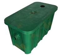 30L-44L Commercial Grease Trap, 7-stage Filter Oil-water Separator, Simple Assembly + Reinforced Rib Structure + Double "U" Interlocking Design, Suitable for Restaurants, Canteens ,A 65×35×31cm,Green