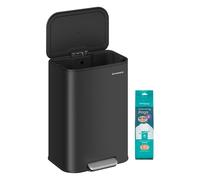 30L/50L Kitchen Bin Soft-Close Lid, Ink Black / 50L
