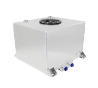 30L Aluminium Fuel Surge Tank Mirror Polished Fuel Cell Foam Inside Without Sensor Power-assisted pump oil pot