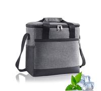 30L Cool Bag,Large Insulated Cooler Bag,Insulated Cooler Bag Lunch Bag Keep Warm and Cold, Leak-Proof, With Carriying Straps for Camping, Picnics, Beach and Work