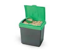 30L Dry Food Storage Bin Plastic Box Container with Scoop & Lid, 8-Gallon (1 Pack)
