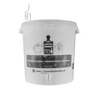 30L Fermentation Bucket with Tap and Airlock - Home Brewing Kit Food Grade Plastic Barrel with Volume Markings - Brewing Container for Beer, Lager, Ale, Wine, Cider - Easy Transfer for Clear Brews