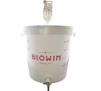 30L Fermentation Buckets, Accessories & Spares for Home Brewing (Bucket + Tap + Airlock) (Spare GROMMIT X2)