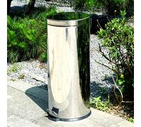 Gr8 Home 30 Litre Large Foot Pedal Bin Stainless Steel Metal Waste Rubbish Kitchen Home Office Bathroom Trash Can Garbage Dustbin With Soft Close Lid
